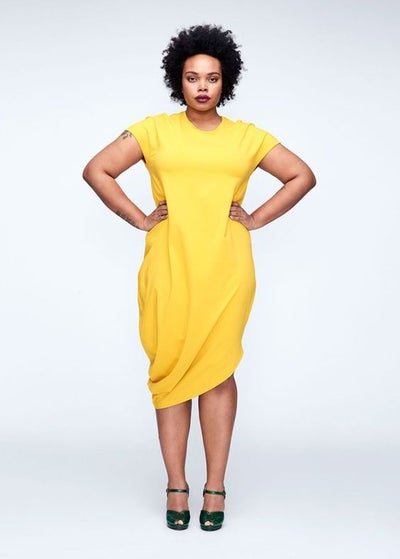 A Reminder That Yellow Looks Absolutely Amazing On Curvy Black Women